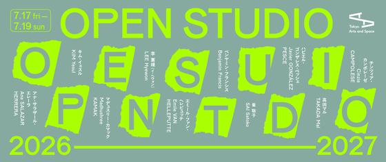 OPEN STUDIO 2026-2027/ July — courtesy of the venue