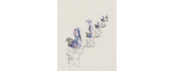 「束芋画 国宝」 — 会場提供