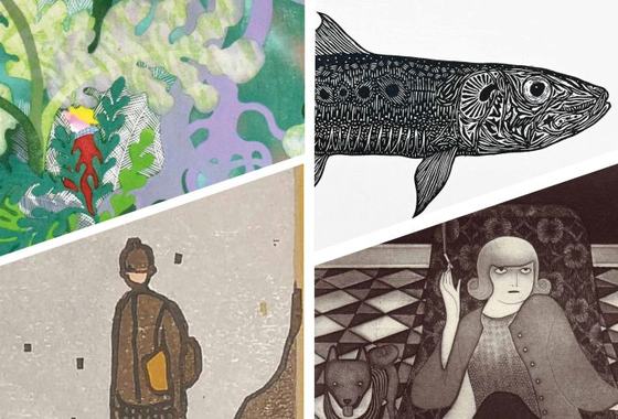 art by side II - Everyday Enjoyment of Print Works — courtesy of the venue