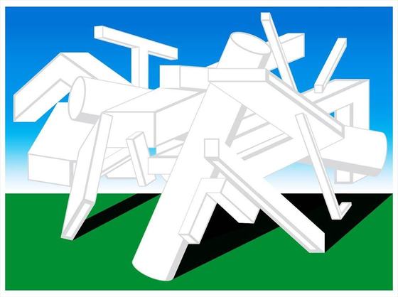 【展覧会】SHUN SASAKI GRAPHIC EXHIBITION   MONUMENTAL AT DAIKANYAMA TSUTAYA BOOKS — 会場提供