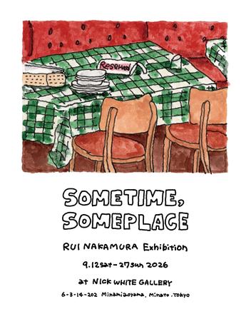 SOMETIME, SOMEPLACE — courtesy of the venue