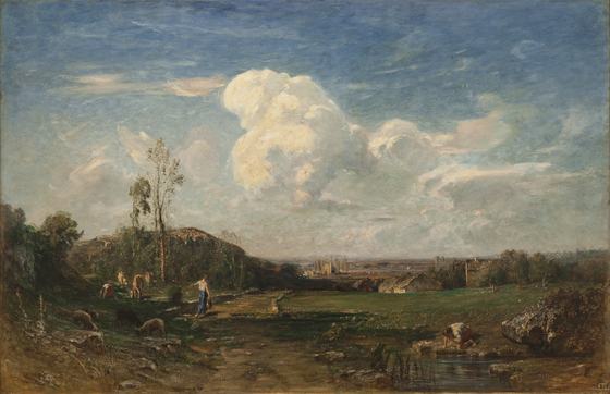 Fontanesi: April and Clouds, and Modern Japanese Western-Style Painting — courtesy of the venue